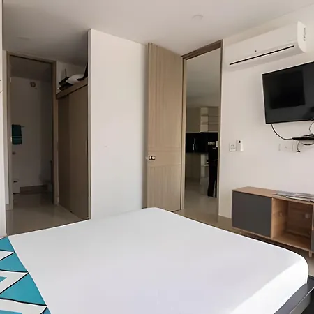 Lujoso Apto De 1 Hab En Piso 7 - Infinitum Cartagena
